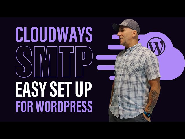 SMPT set up using cloudways