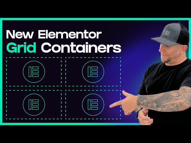 Elementor grids container