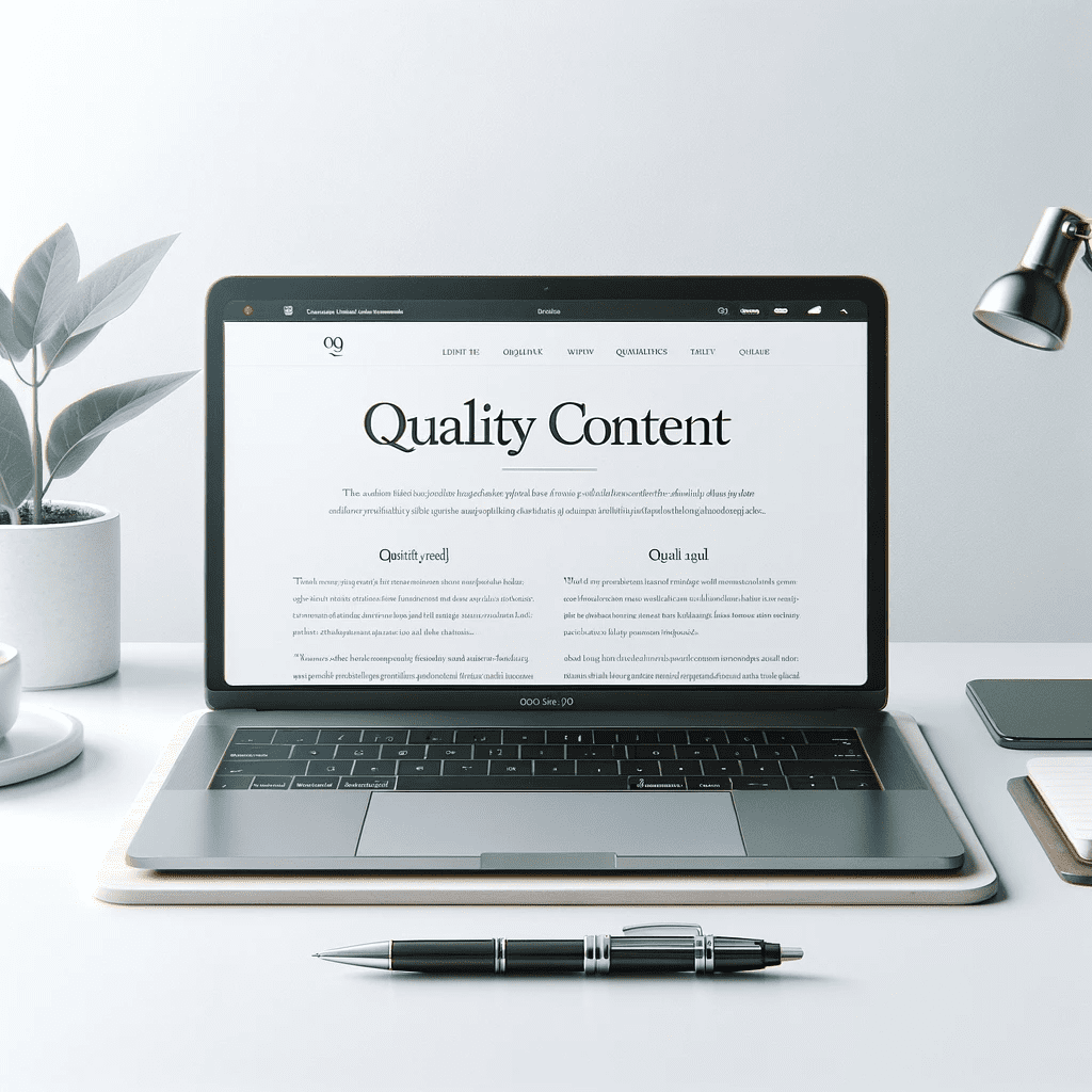 Quality Content results in great SEO