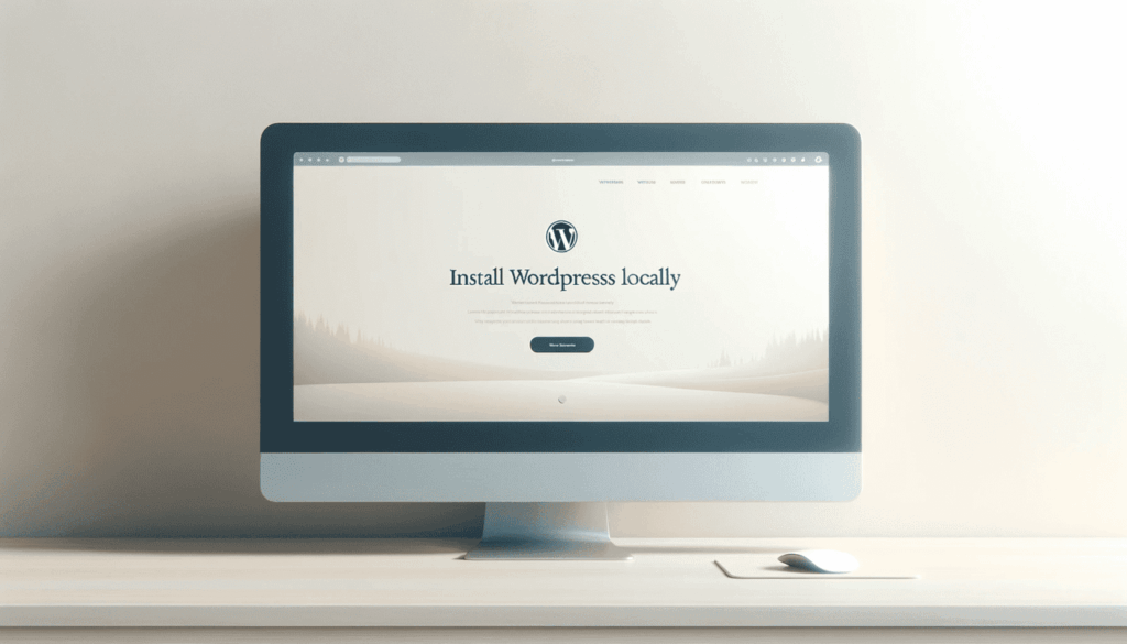 Install Wordpress locally using local by flywheel