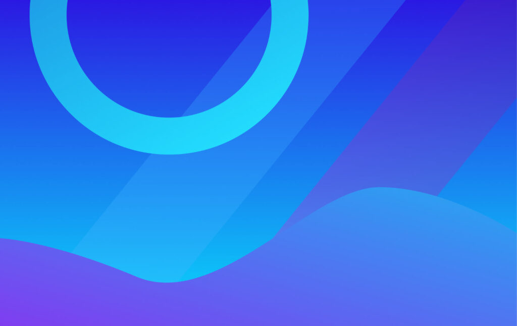Abstract blue and purple gradient geometric design